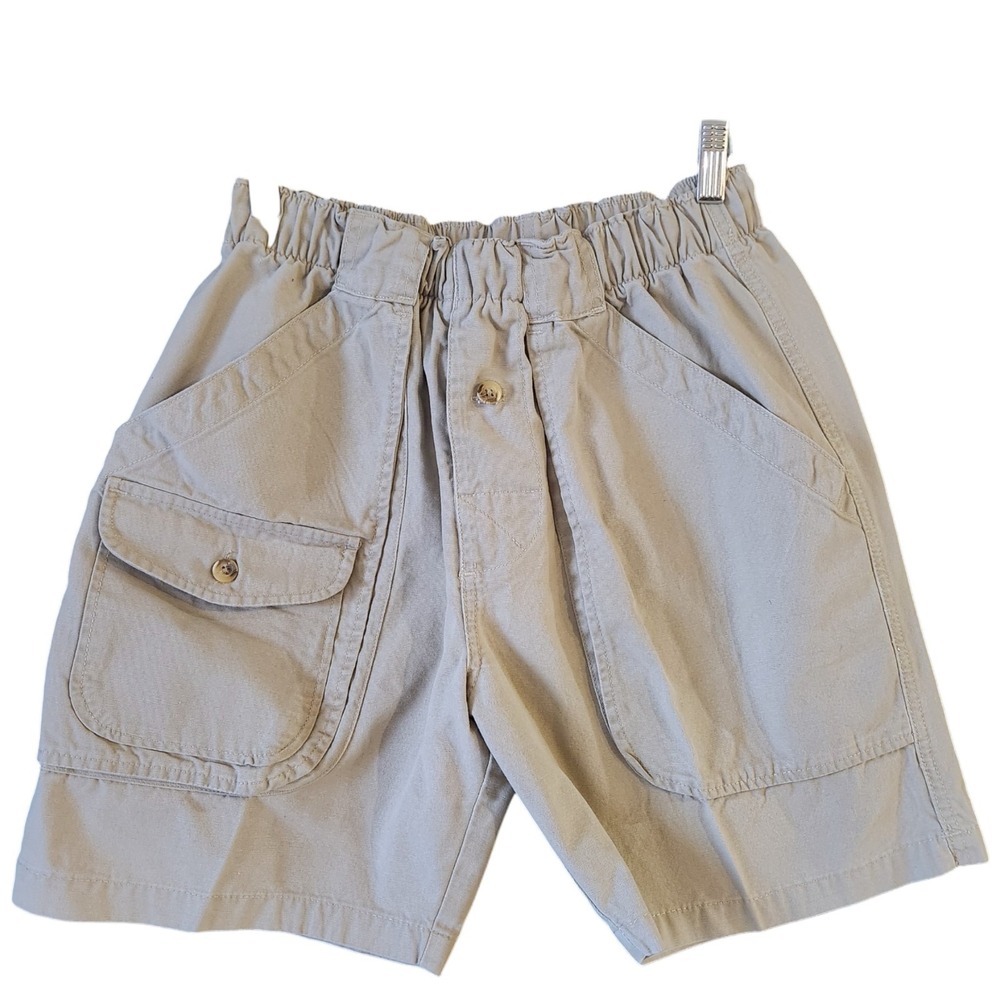 Vintage Ocean Pacific OP 90s Men's S Shorts Green Cargo Patina Skater Surfer